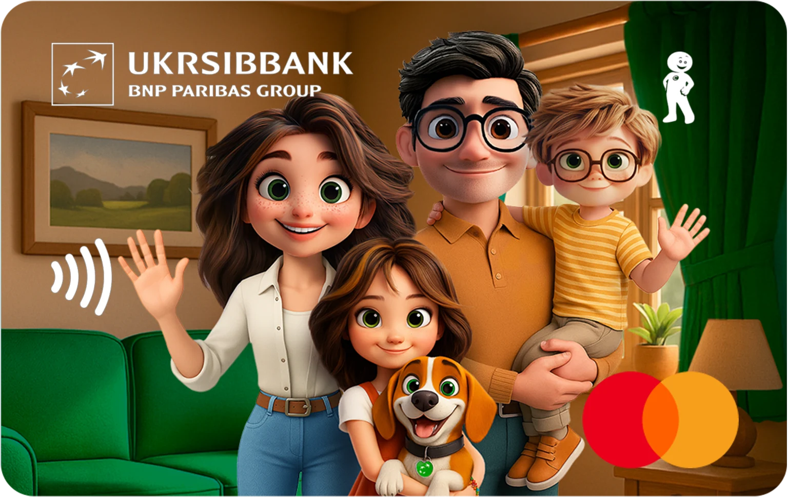 UKRSIBBANK — SMART CARD